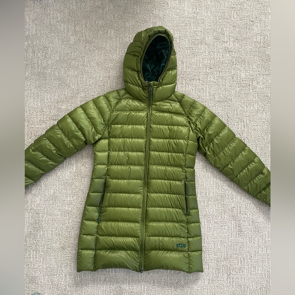 Stio Hometown down parka EUC!